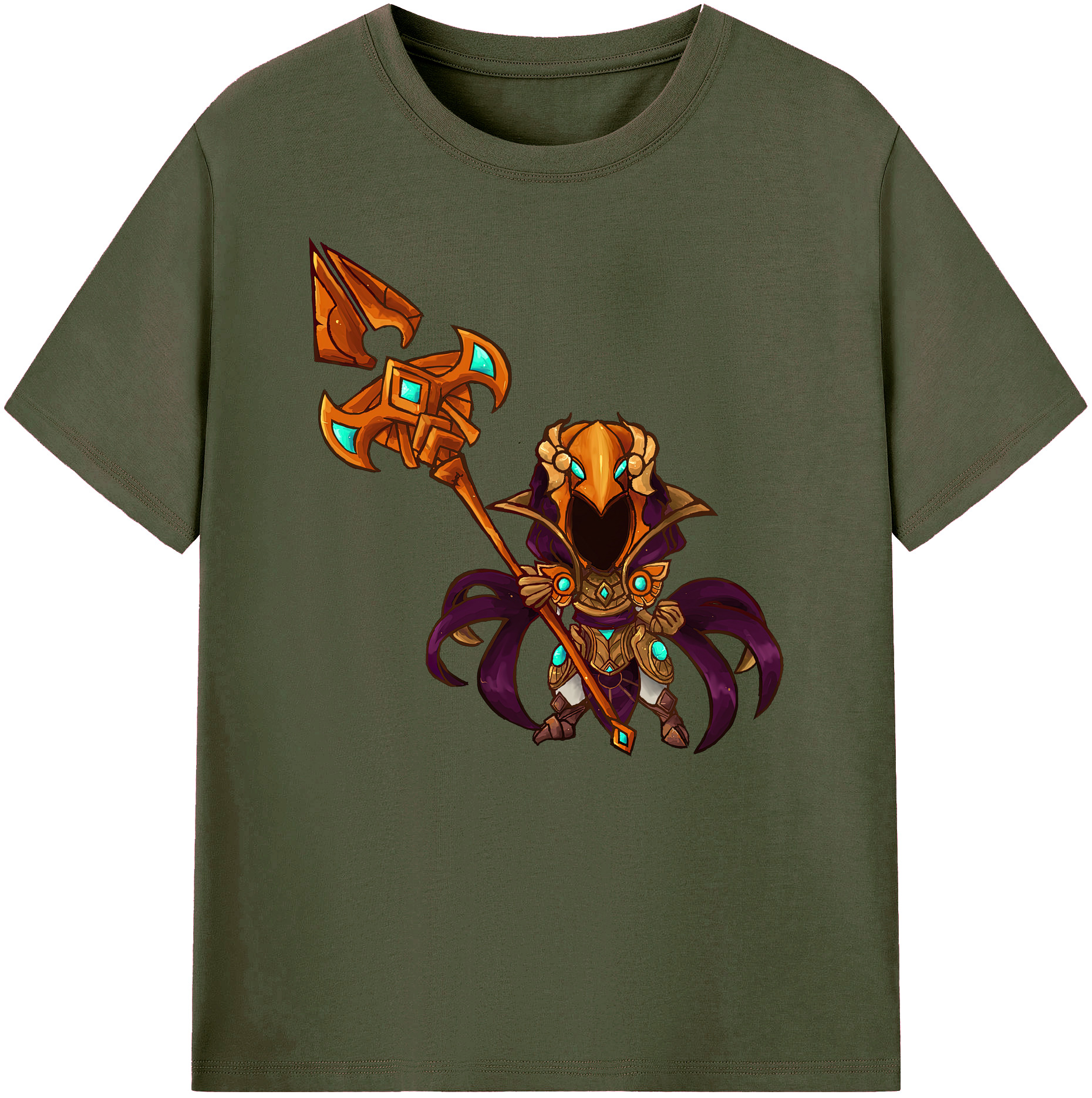 リーグ・オブ・レジェンド League of Legends LOL 綿100％ メンズ半袖Tシャツ｜肌触りやわらか＆通気性